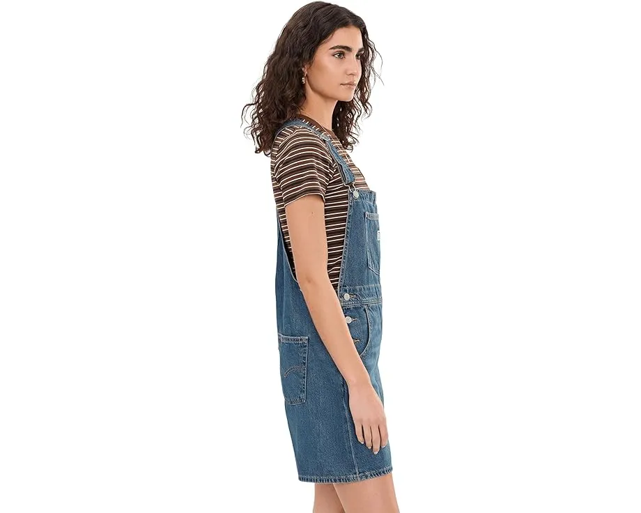 Комбинезон Levi's Womens Vintage Shortall с регулируемыми лямками