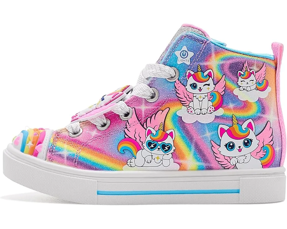 Кроссовки Skechers Twinkle Sparks с подсветкой 314473L для детей