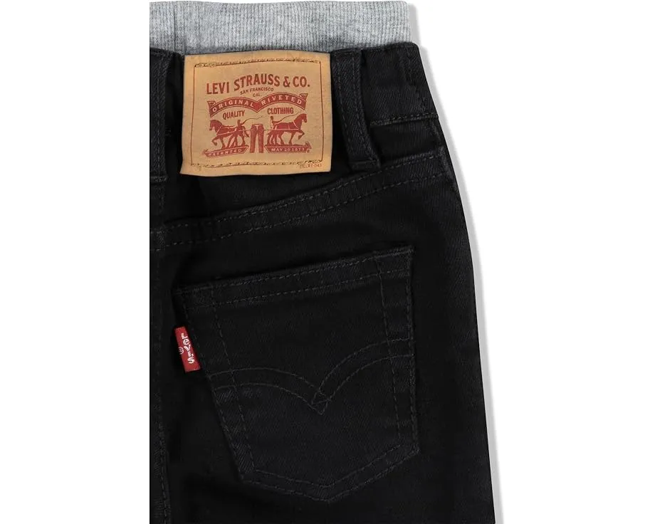 Levi's прямые джинсы с эластичным поясом для малышей