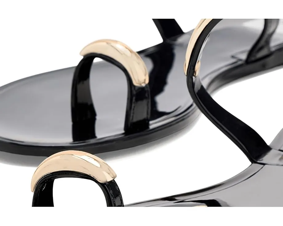 Плоские босоножки Ivonna с открытым круглым носком DV by Dolce Vita