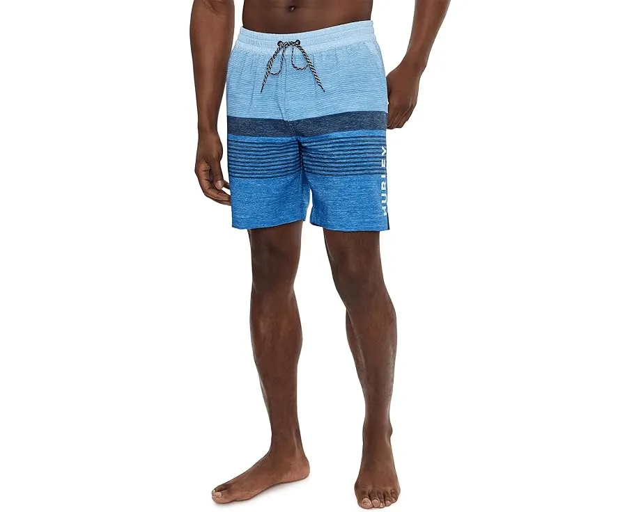 Плавки Hurley Epic Ombre Volley Swim Shorts с UPF 50+ и подкладкой