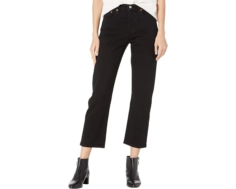 Джинсы Levi's® Premium 501 Crop укороченные с прямым кроем