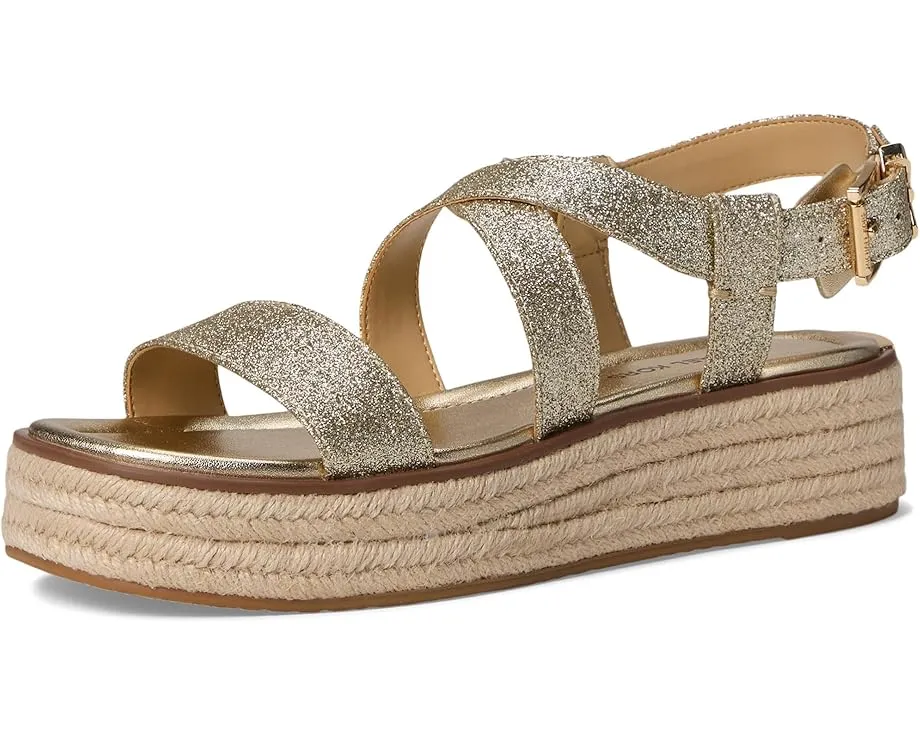 Босоножки MICHAEL Michael Kors Espadrille на платформе с плетением