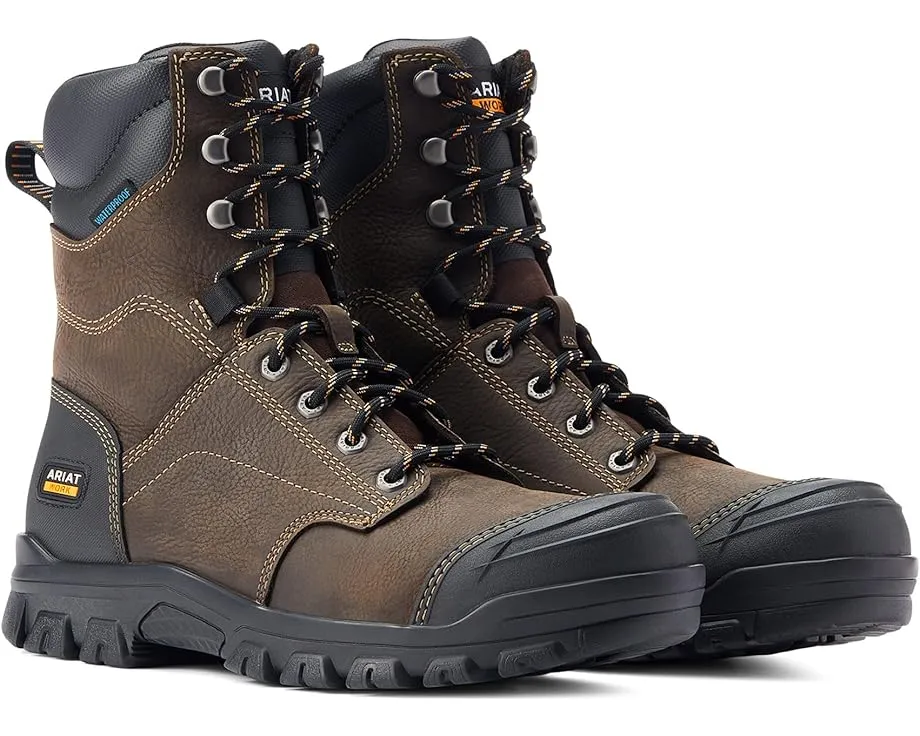 Водонепроницаемые рабочие ботинки Treadfast 8 дюймов (20.32 см) Ariat с мягким носком