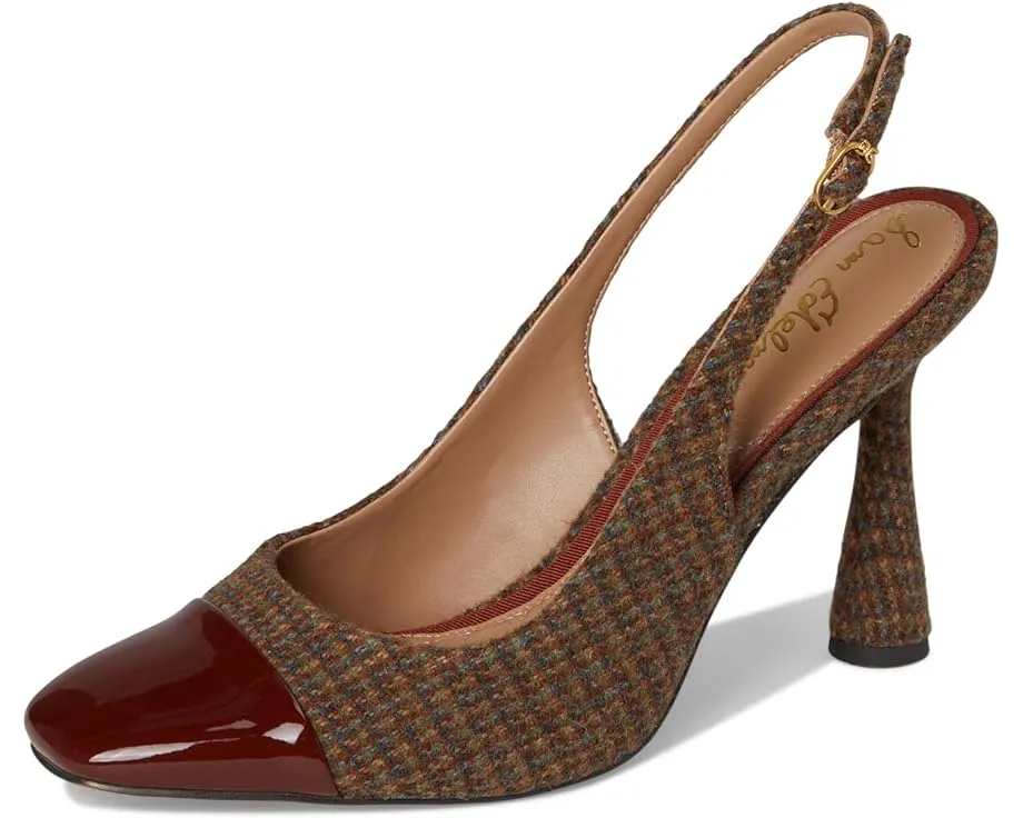 Босоножки на каблуке Sam Edelman Essa с квадратным носком и расклешенным каблуком