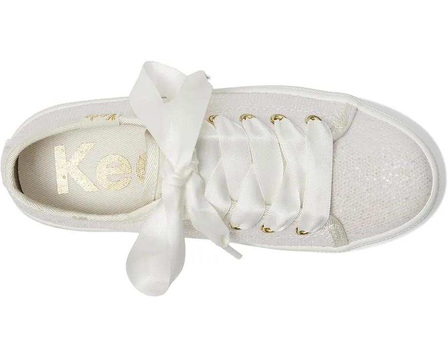 Детские кроссовки Keds Kickstart Celebrations с блестками на полиуретановом верхе