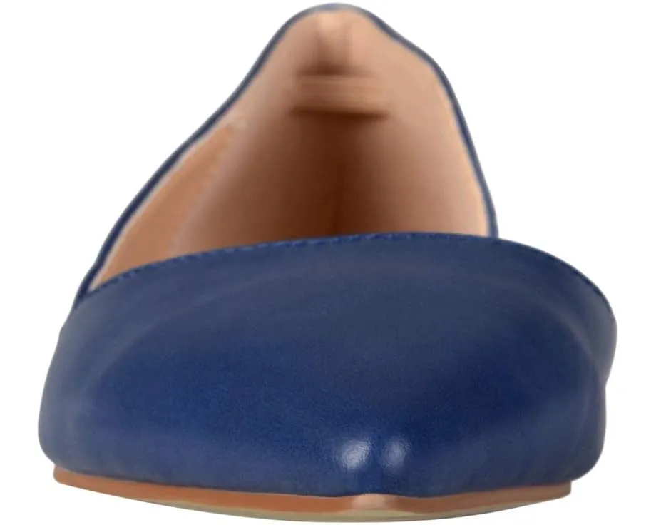 Лоферы Journee Collection Cortni с острым носком и силуэтом полу-дорсей