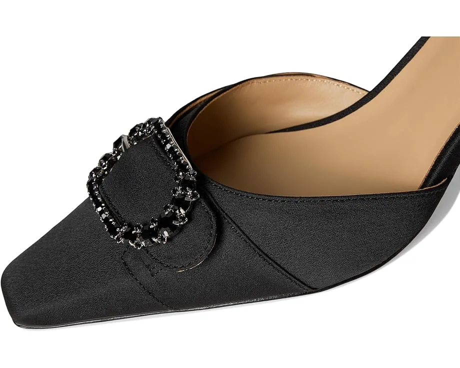 Босоножки Badgley Mischka Odesza на низком каблуке с кристаллами