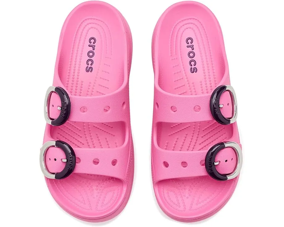 Босоножки Crocs Saturday Buckle Platform Sandals на платформе