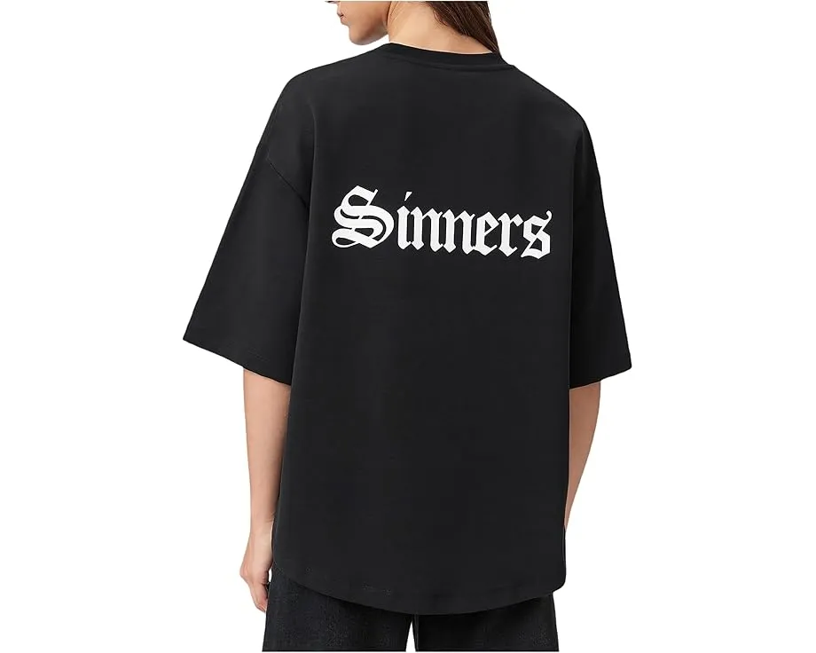 Футболка AllSaints Saint Amelie Tee с принтом