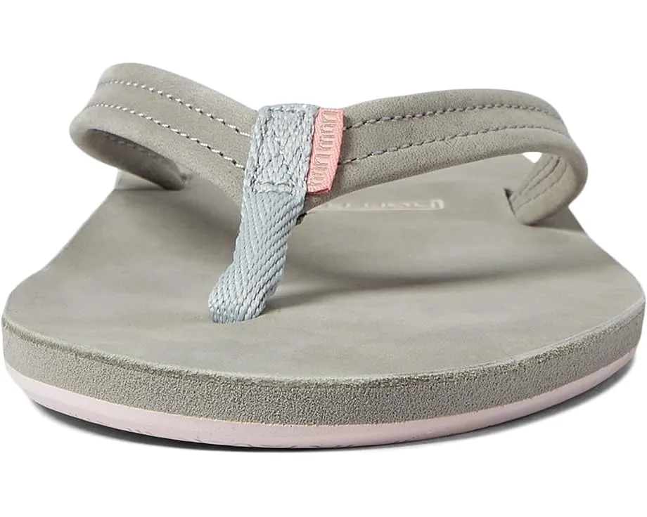 hari mari Пляжные шлепанцы Fields с ремешками из натуральной кожи и памятью формы