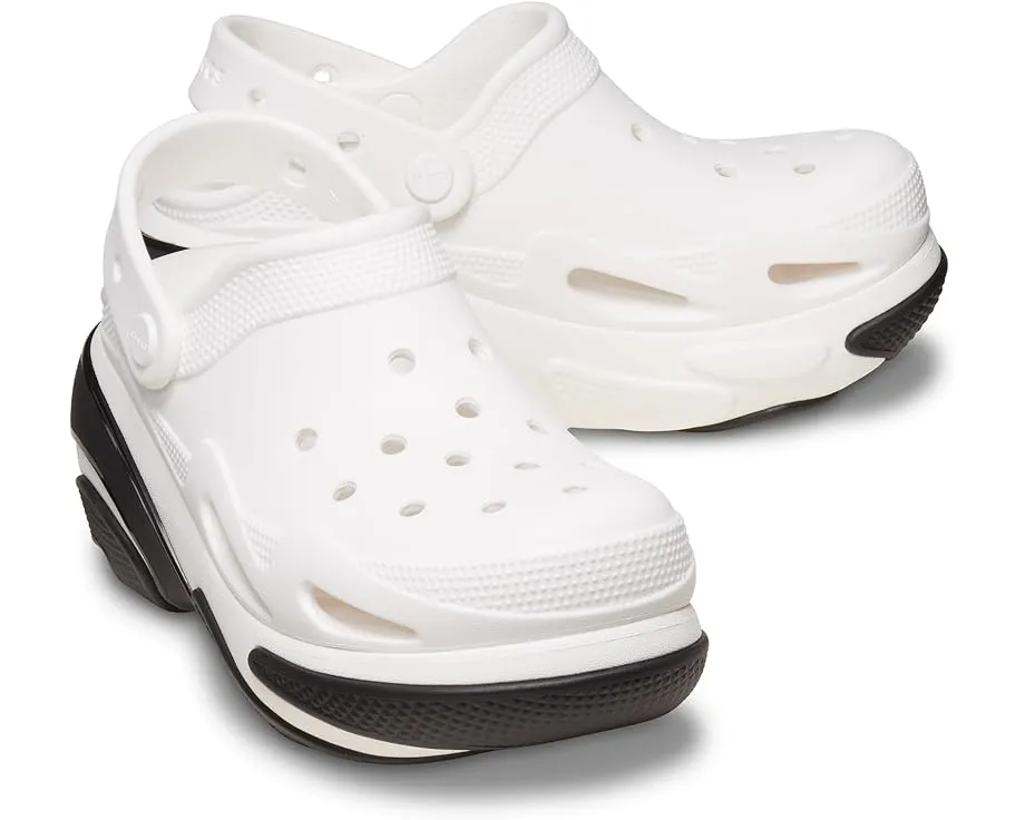 Crocs Bubble Crush Clogs с пузырьковым дизайном подошвы и вентиляционными отверстиями