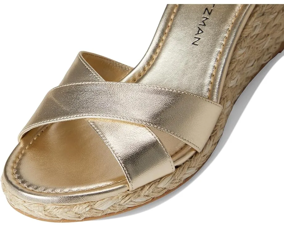 Эспадрильи Stuart Weitzman Dayna Espadrille Wedge на танкетке с ремешком на щиколотке