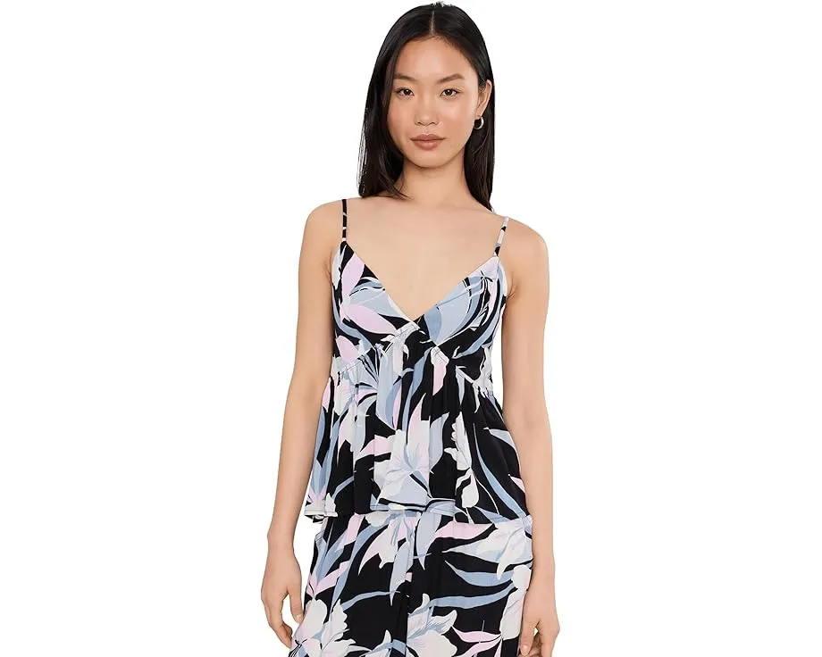 Топ Bloomed Cami с V-образным вырезом и силуэтом беби долл