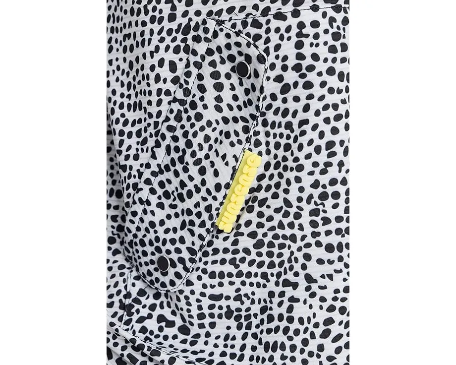 Худи Jamie Sadock с принтом оцелота и передней молнией