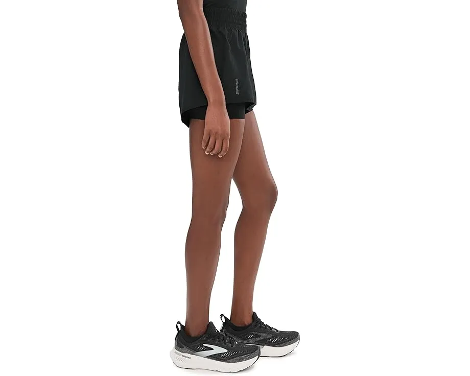 Шорты Brooks Dash 2-in-1 с карманом для телефона