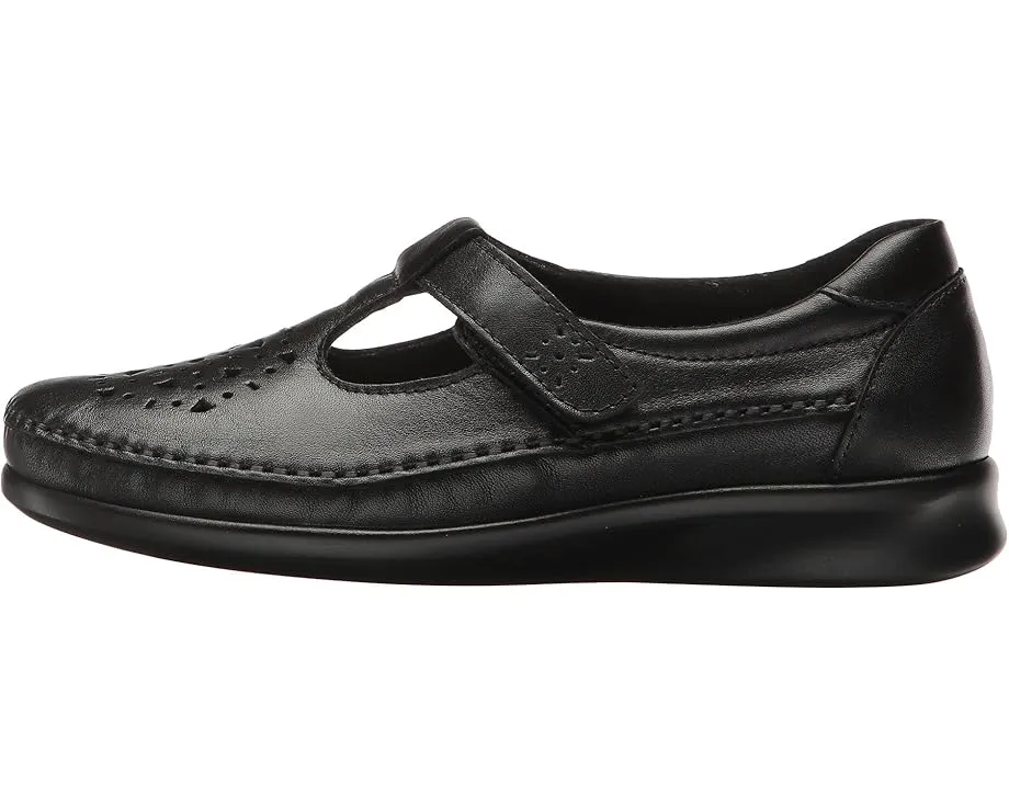 Мокасины SAS Loafers с Т-образным ремешком на липучке