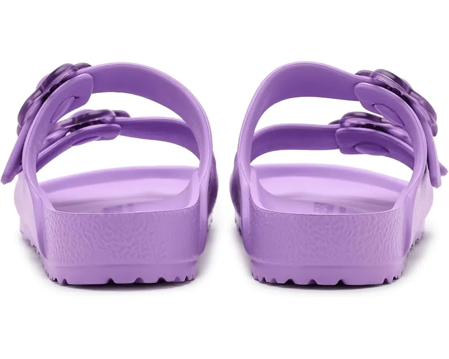Детские сандалии Birkenstock Kids Arizona Eva Essentials с цветочной пряжкой из легкого материала EVA