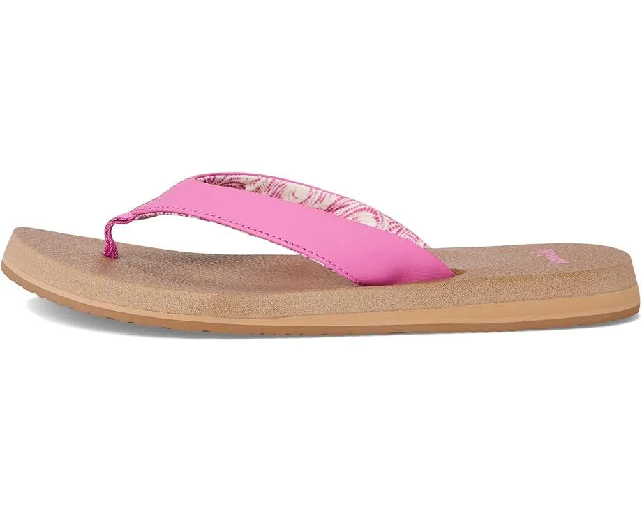 Сланцы Sanuk Yoga Mat II с оригинальной стелькой из коврика для йоги и переработанной подошвой