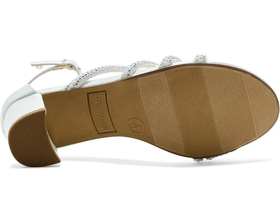 Детские сандалии Steve Madden Kids Haze с ремешками, украшенными стразами