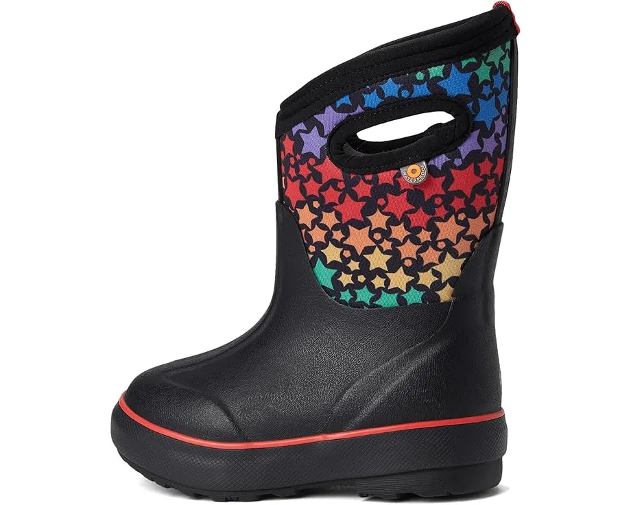 Детские сапоги Bogs Classic II Rainbow Stars с утеплением 7 мм Neo-Tech
