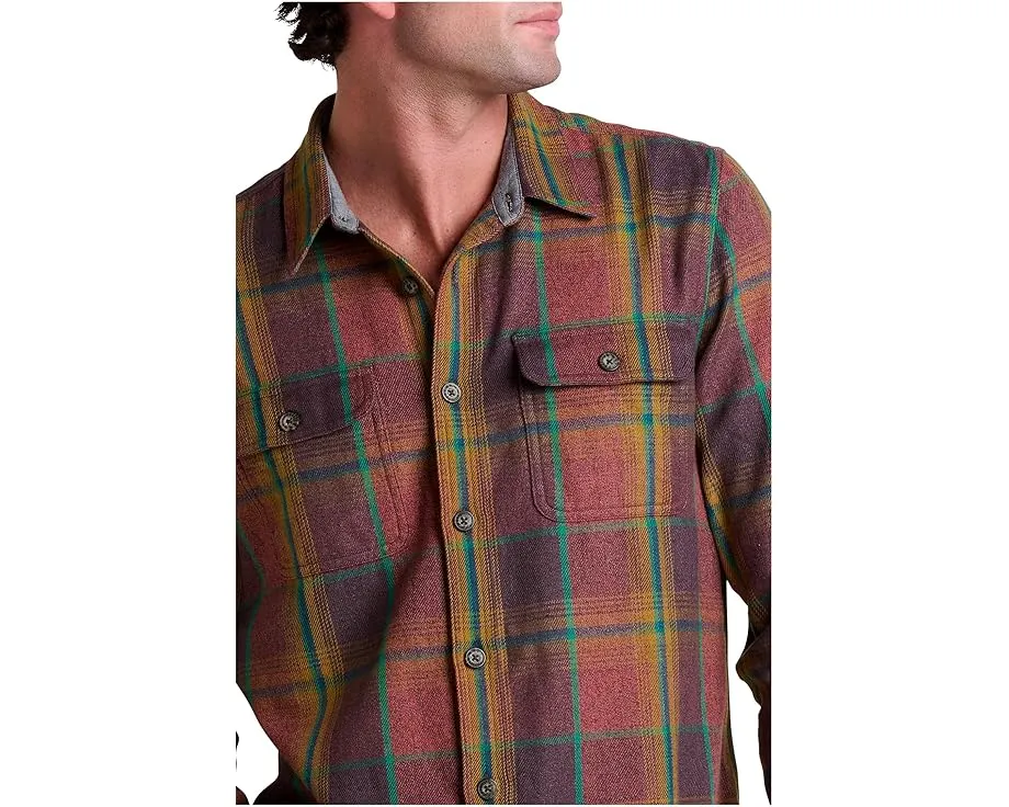 Рубашка Toad&Co Ranchero Long Sleeve Shirt с накладками на локтях