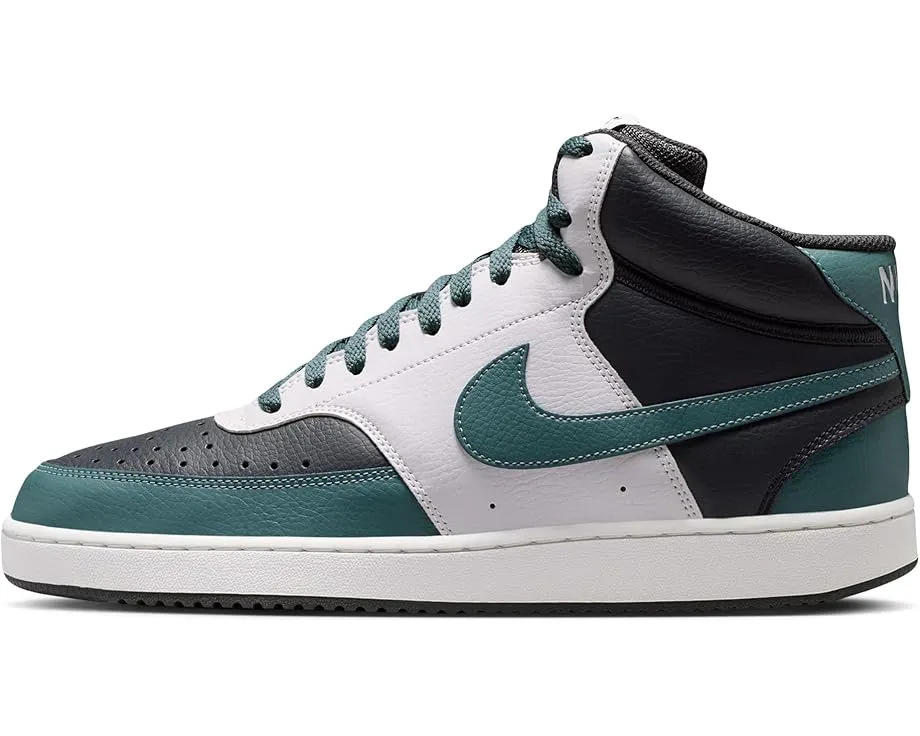 Кроссовки Nike Court Vision Mid с верхом из искусственной кожи и удобным воротником