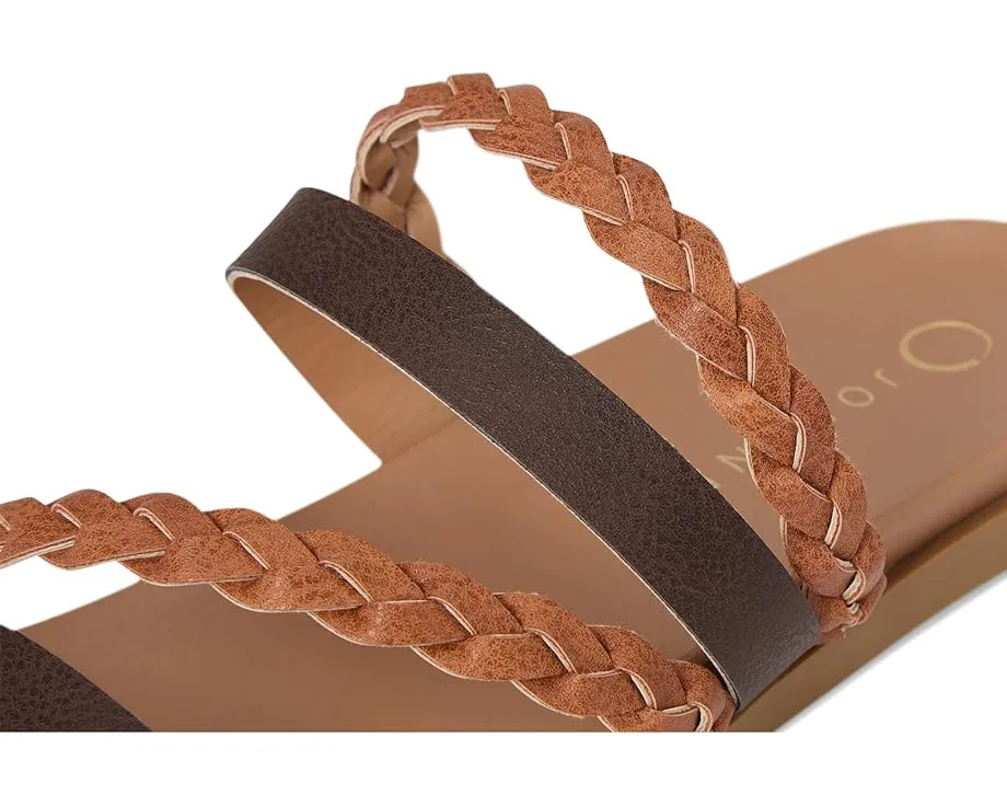 Сандалии Colette с переплетенными ремешками от Journee Collection