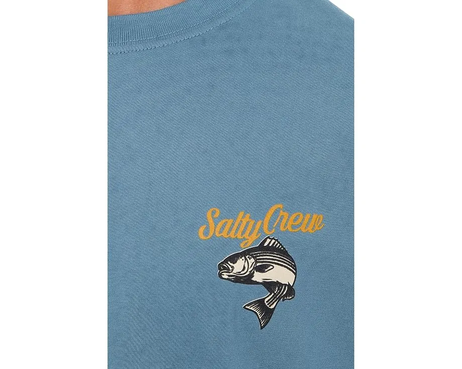 Футболка поло Salty Crew Striped с коротким рукавом