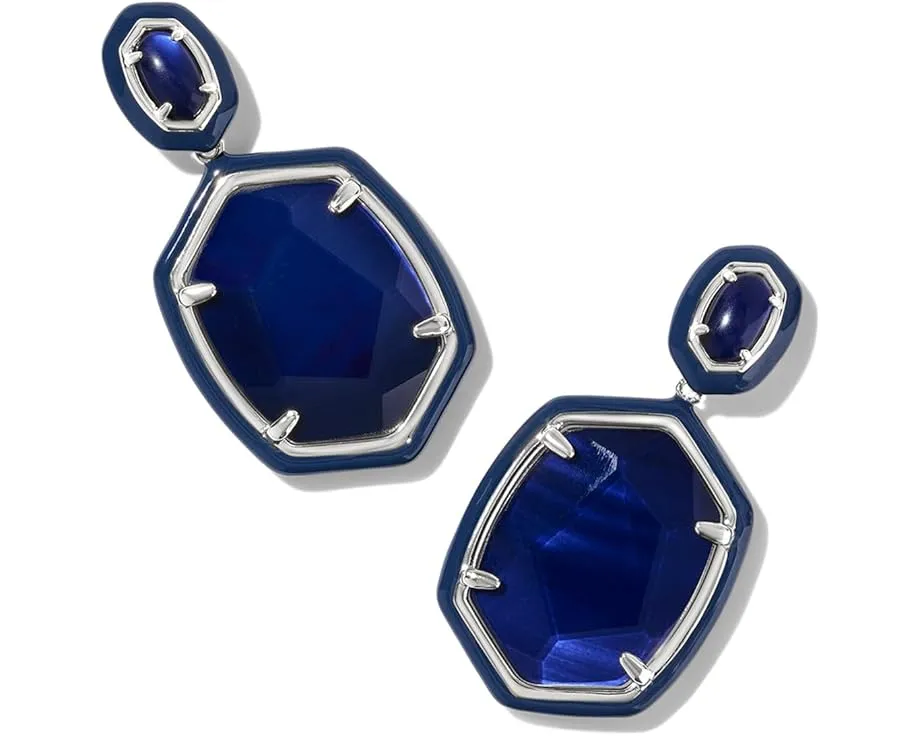 Серьги-подвески Daphne Enamel Frame с французской застежкой от Kendra Scott
