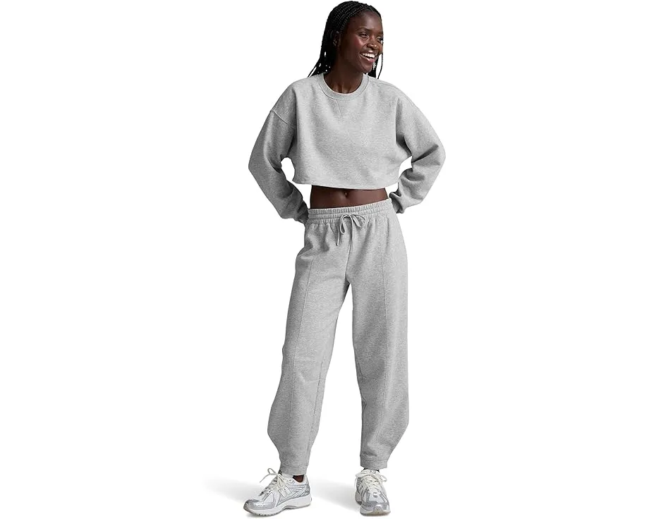 Спортивные штаны Beyond Yoga Luxefleece Barrel с бочкообразными штанинами и эластичным поясом