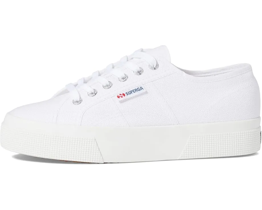Кроссовки Superga 2740 Platform на платформе с верхом из хлопкового холста