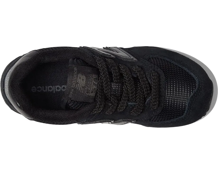 New Balance 574 Core детские кроссовки с верхом из замши и сетки