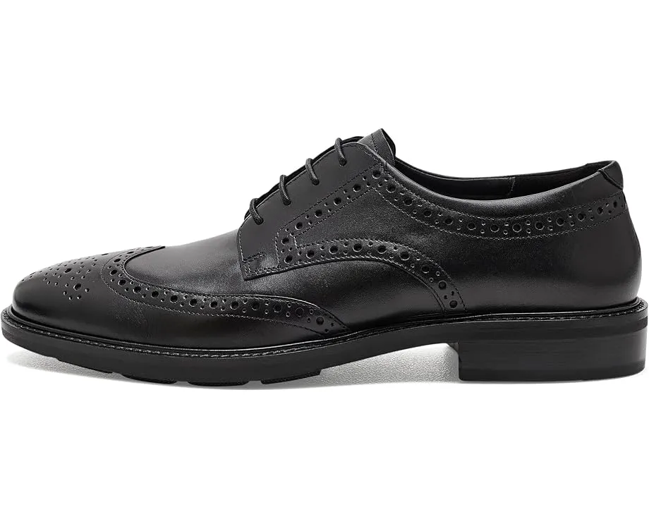 Оксфорды ECCO Prague Wingtip кожаные мужские