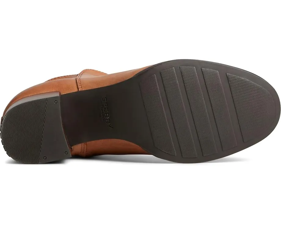 Ботинки Sperry Seaport Heel на каблуке с кожаным верхом