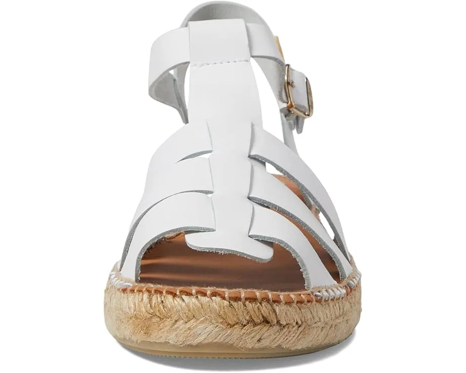 Сандалии Toni Pons Emma на клиновидном каблуке с плетением и регулируемым ремешком