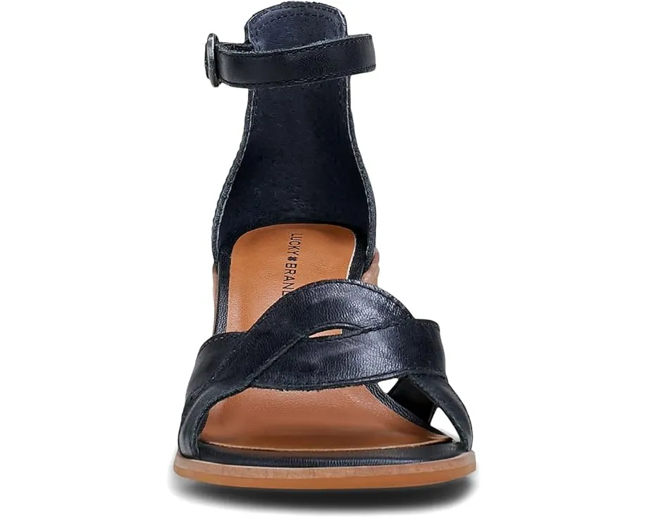 Туфли Lucky Brand Sarwa с перекрученными лямками и пряжкой на щиколотке