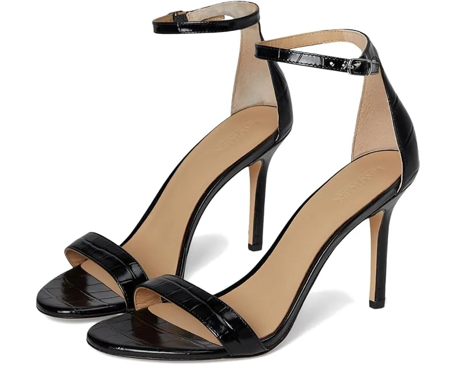 Босоножки Lauren Ralph Lauren Allie на шпильке с ремешком и тиснением под крокодила