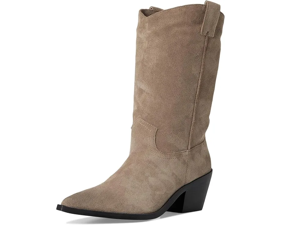 Ботинки Steve Madden Stetson из замши с квадратным каблуком и острым носком