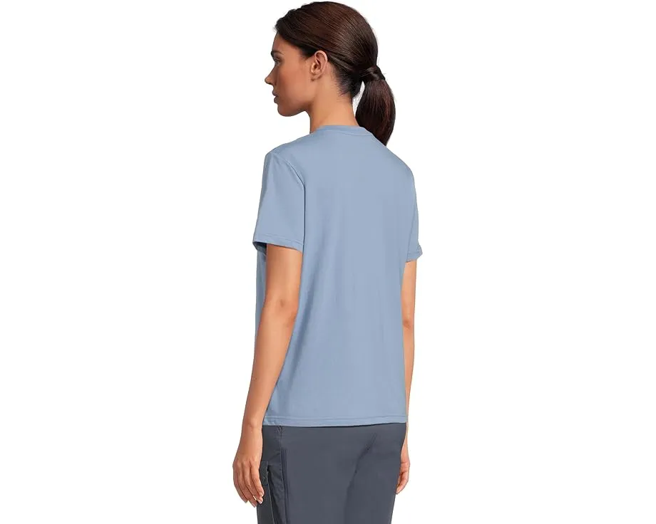 Футболка Fjällräven Logo Tee с логотипом из хлопка и полиэстера