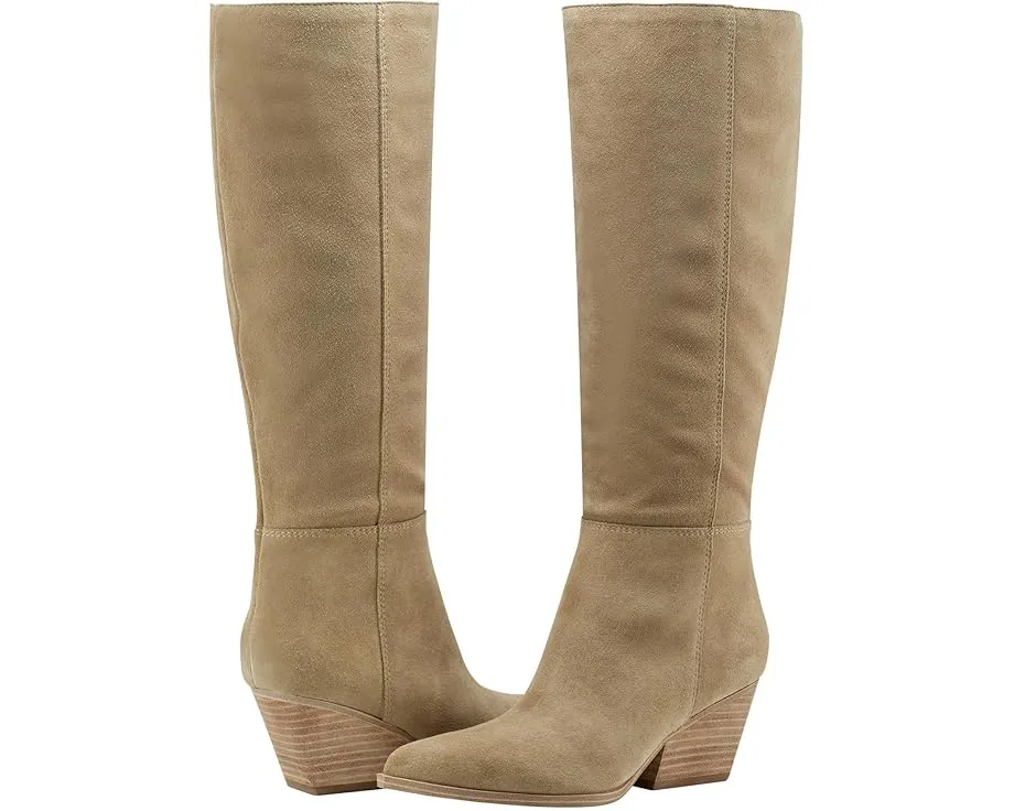 Marc Fisher LTD Ботильоны Challi до колена из замши на низком каблуке