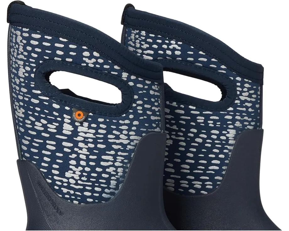 Детские сапоги Bogs Kids Classic Seamless с блестящим точечным принтом