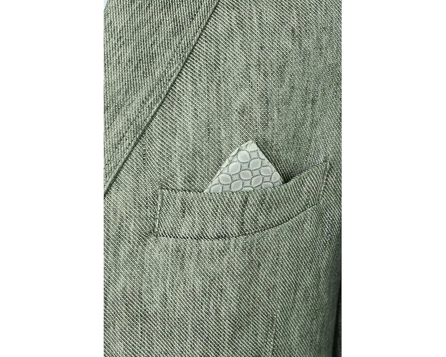 Пиджак Johnston & Murphy Conley из льна и полиэстера с саржевым переплетением