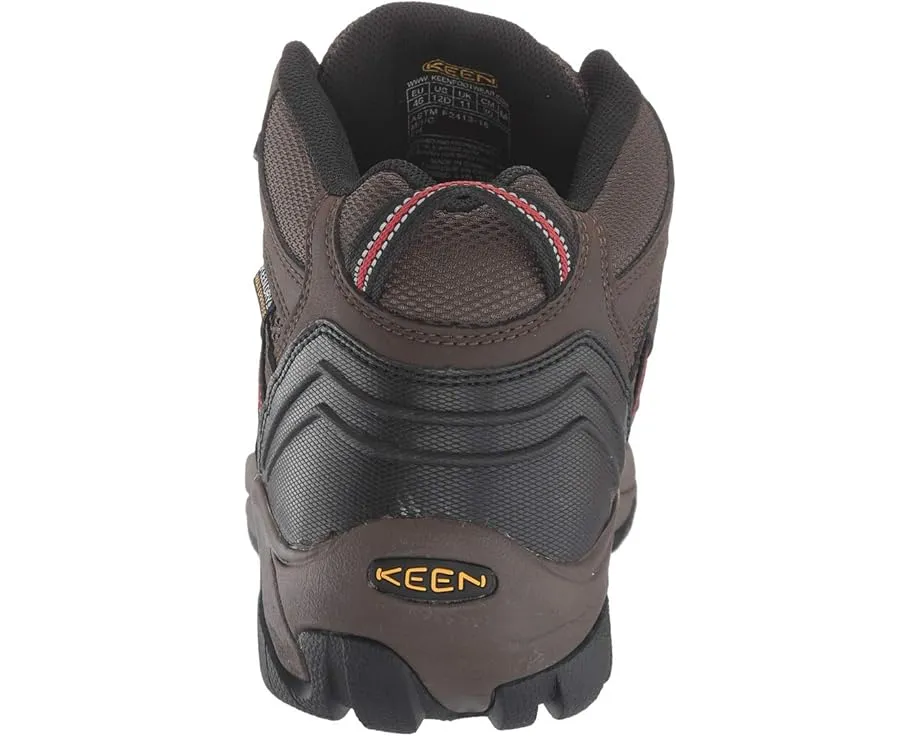 Рабочие ботинки Lansing Mid Waterproof Steel Toe от KEEN Utility с защитным мысом