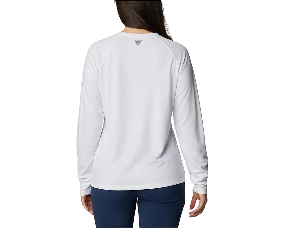 Лонгслив Columbia PFG Solar Stream с защитой от солнца UPF 50 и удлиненными манжетами