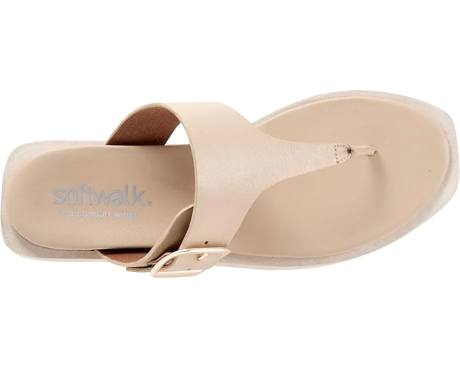 Сандалии SoftWalk Kisi из мягкой кожи с боковой пряжкой