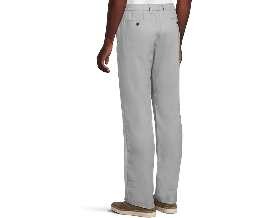 Брюки Tommy Bahama Latigo Beach Linen Flat Front с прямыми штанинами