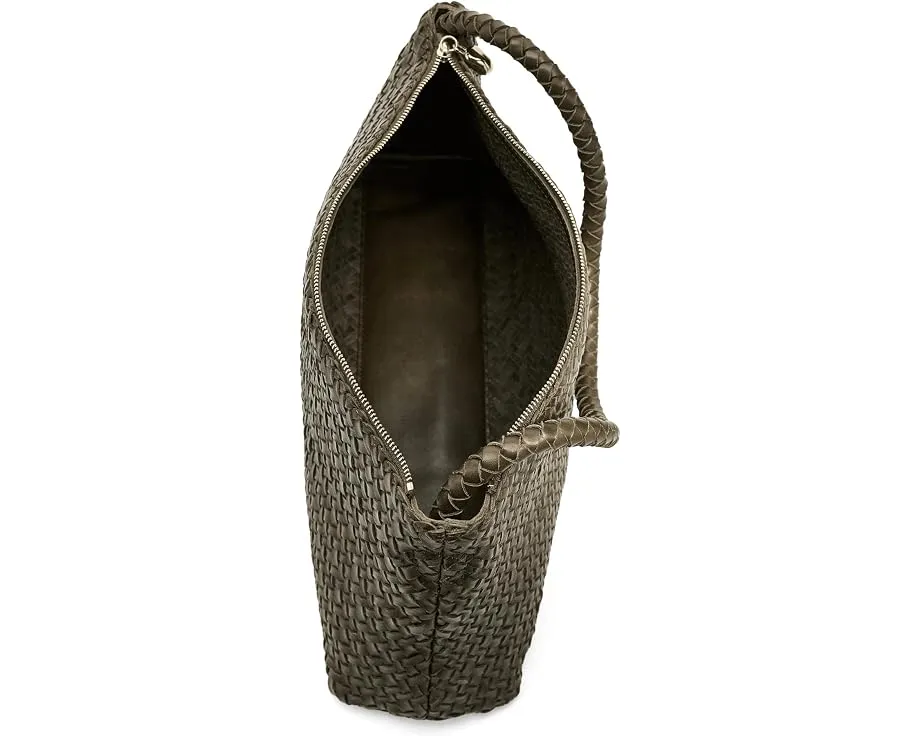 Сумка через плечо Madewell LG Woven Zip Shoulder с ручным плетением