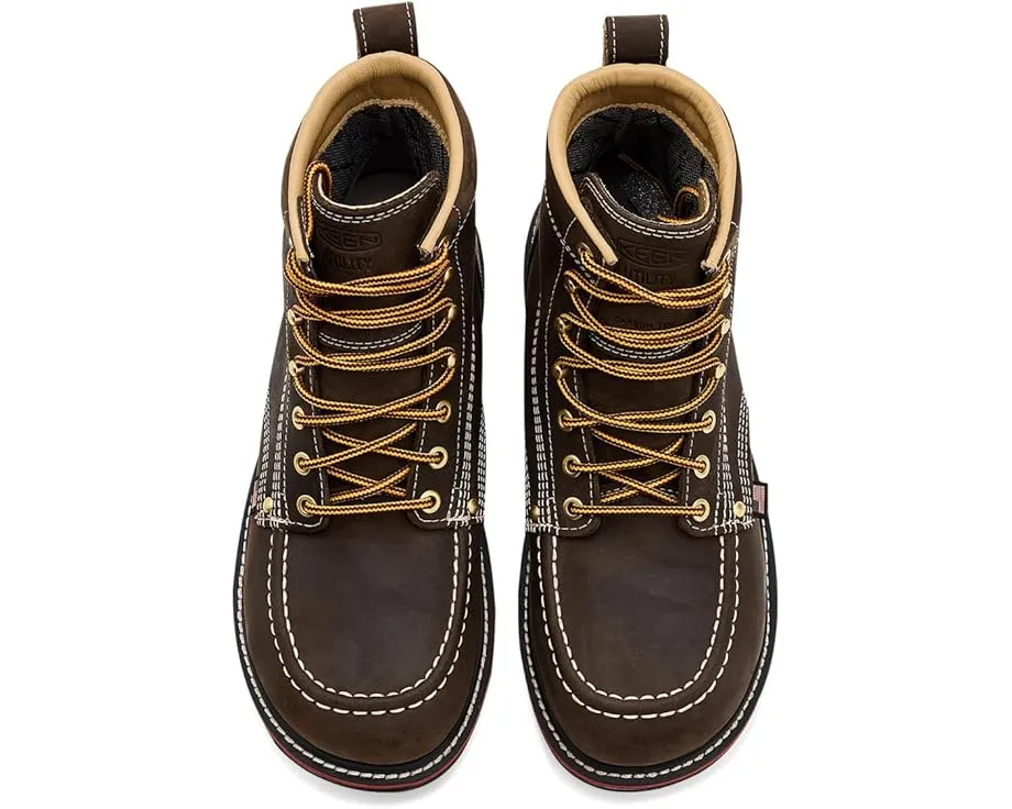 Водонепроницаемые рабочие ботинки KEEN Utility Liberty 6 дюймов с композитным носком