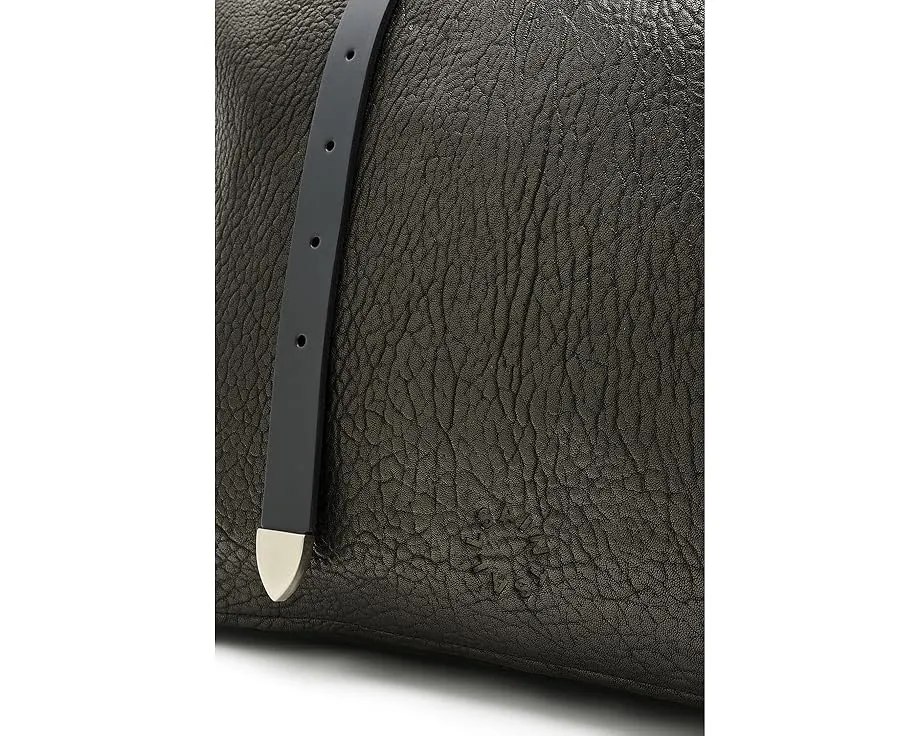 Сумка-тоут AllSaints Haven из мягкой кожи с ремнем-пряжкой